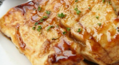 Balsamic Glazed Halibut