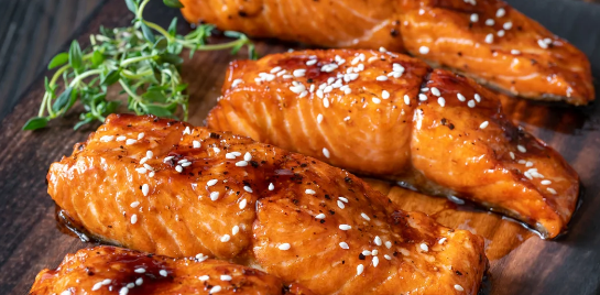 Honey Soy Glazed Salmon