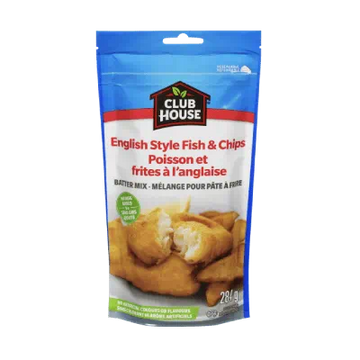 Club House English Style Fish & Chip Batter Mix