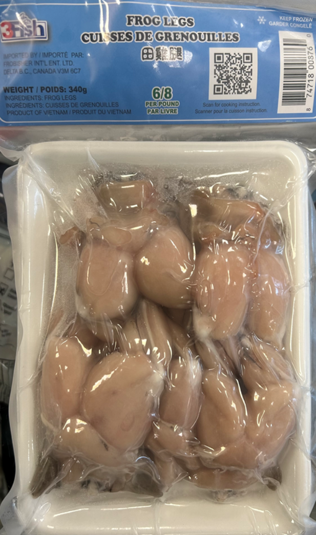 Frozen Frog Legs
