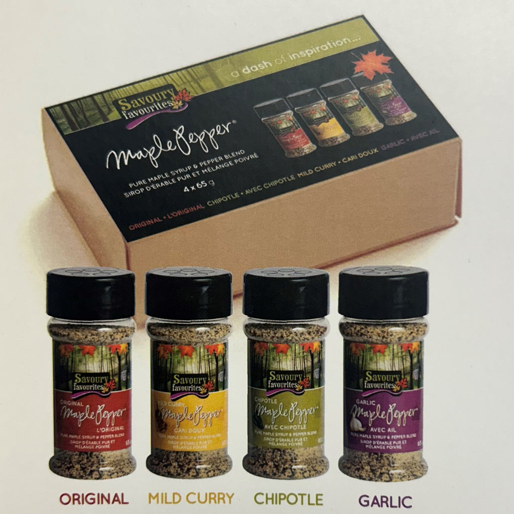 Savoury Favourites - Maple Pepper Seasoning Box Set