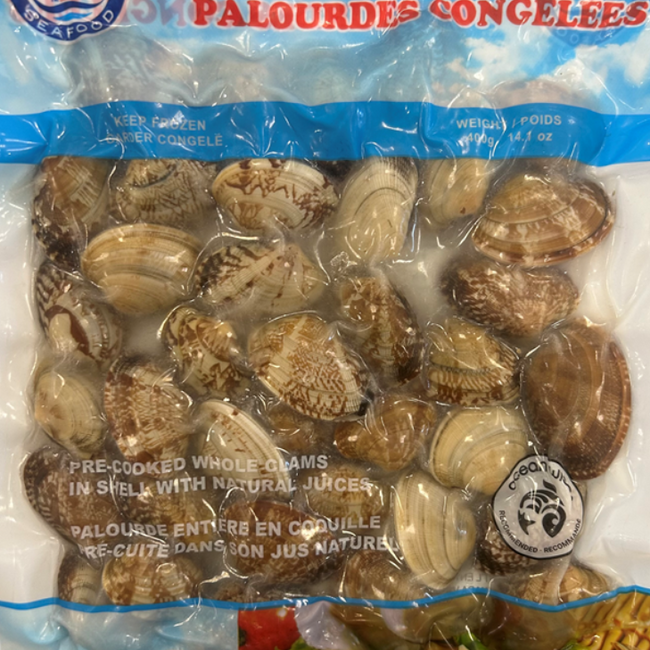 Frozen Pre-Cooked Whole Clams