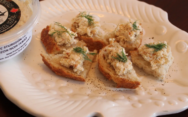 Frozen Atlantic Smoked Sturgeon Pate