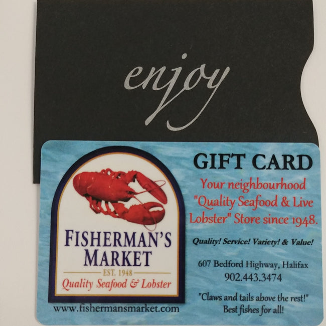 Fisherman's Market gift card