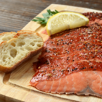 Fresh Hot Smoked Salmon