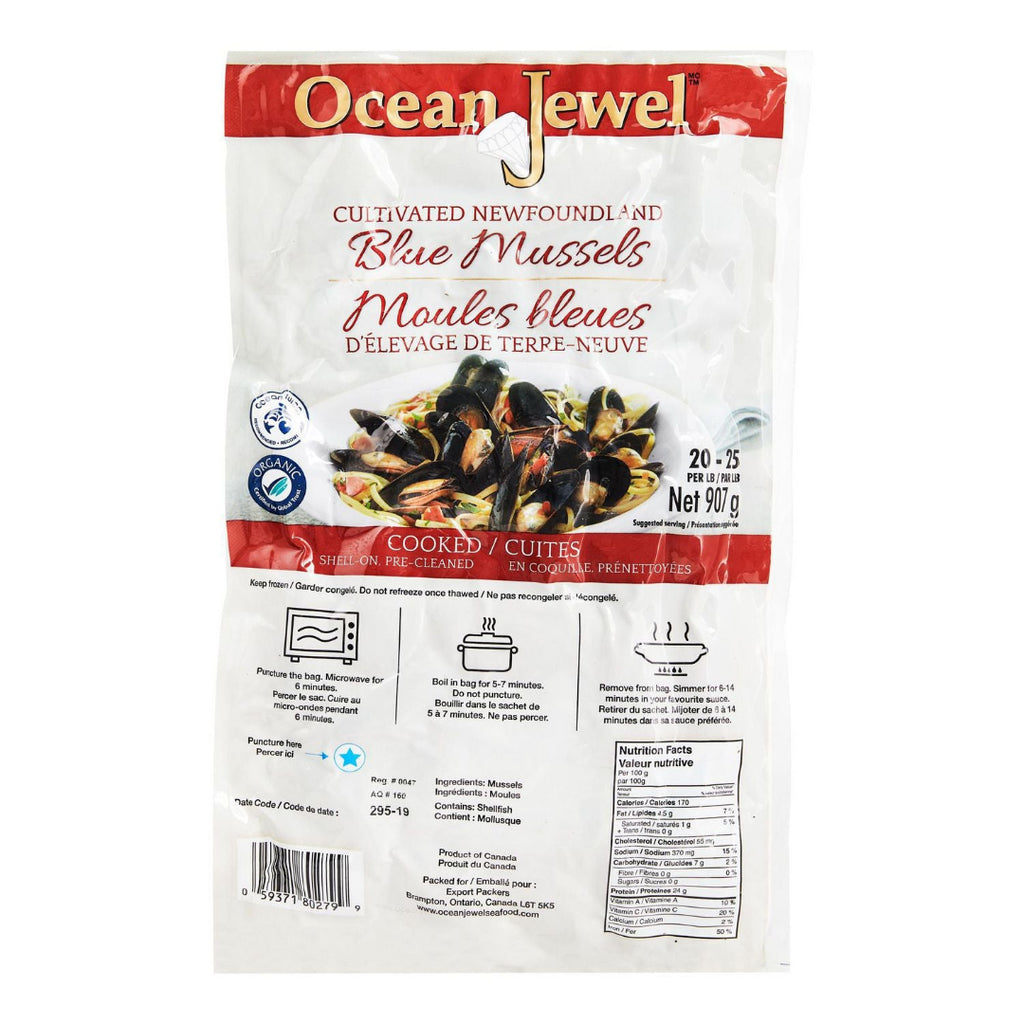 Ocean Jewel Blue Mussels