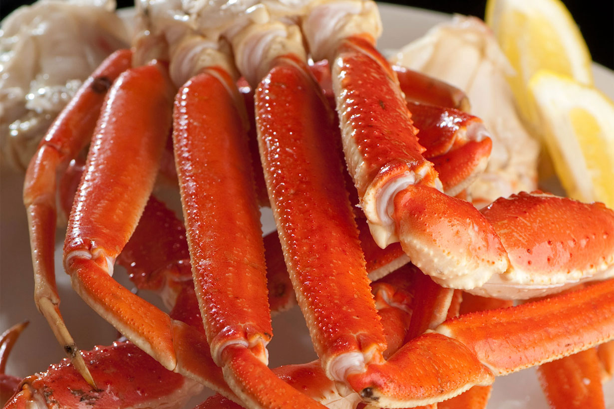 Frozen Snow Crab Clusters